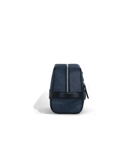 Pochette Montblanc Sartorial Tweed Blu