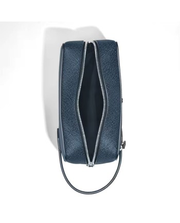 Pochette Montblanc Sartorial Tweed Blu