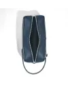 Pochette Montblanc Sartorial Tweed Blu