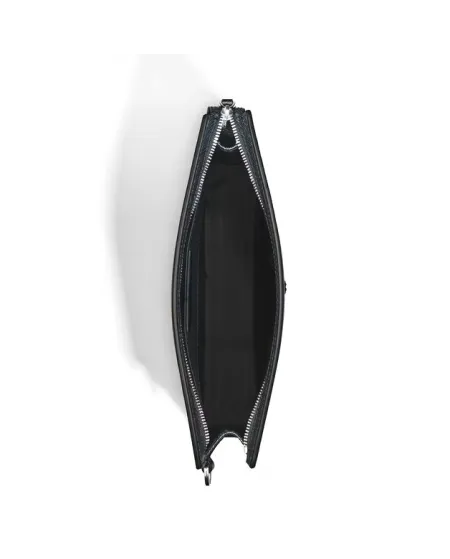 Montblanc Sartorial Pouch in Blue Tweed Leather