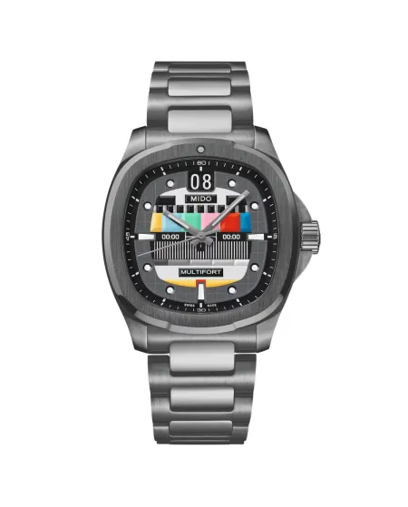 Mido Multifort TV Big Date S01E02 Special Edition Watch with 2 Extra Straps