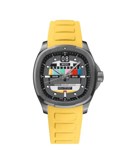 Mido Multifort TV Big Date S01E02 Special Edition Watch with 2 Extra Straps
