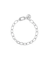 Accessoires de bracelet Chantecler en maillons ovales en or blanc