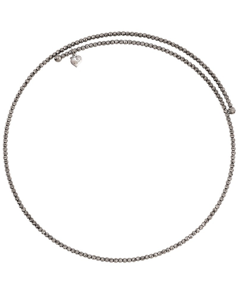 Collier ras-de-cou Chantecler en argent bruni