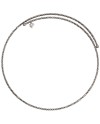 Collier ras-de-cou Chantecler en argent bruni