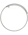 Collier ras-de-cou Chantecler en argent bruni