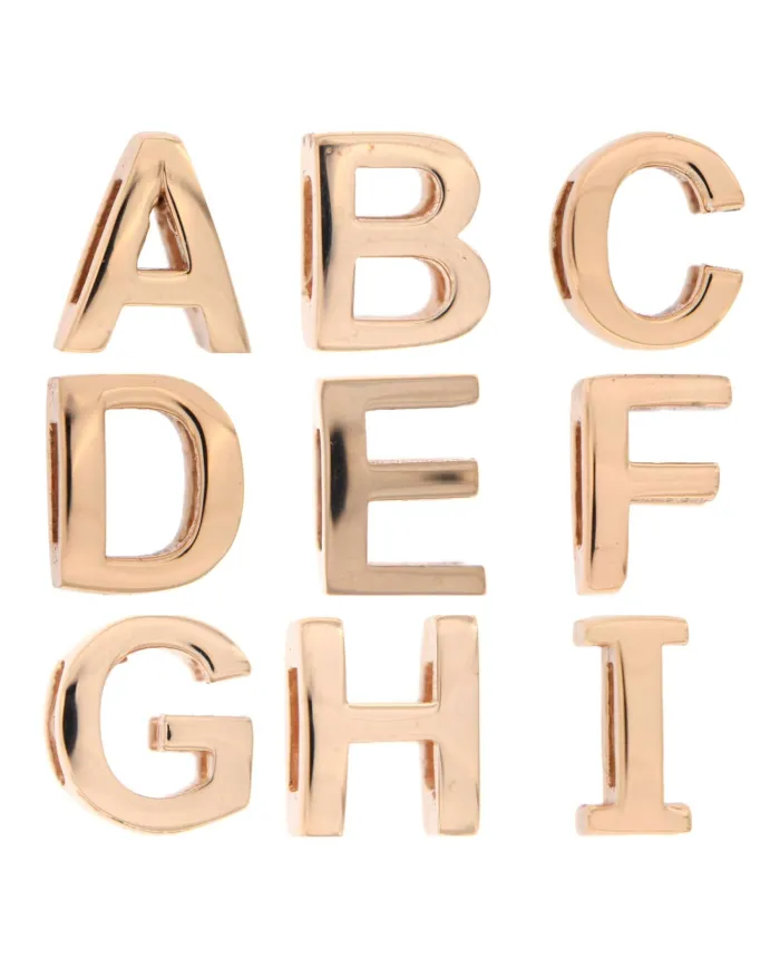 Attimi Rue Des Mille Ciondolo Carousel Alfabeto in argento