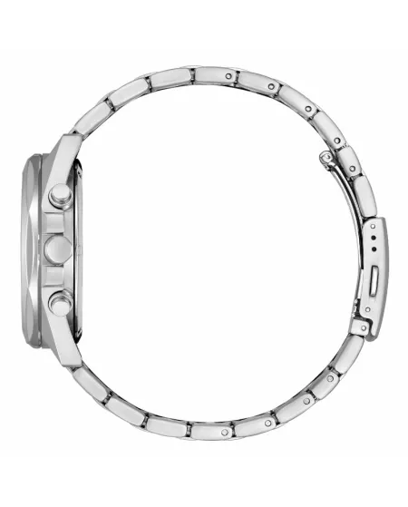 Cronografo Citizen OF Metropolitan Crono Eco Drive Quadrante Blu e Cinturino Acciaio