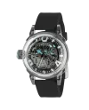 U-Boat U-65 Automatic 44mm Turquoise Watch with Black Rubber Strap