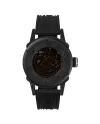 Montre U-Boot U-65 Automatique 44 mm Blanche avec bracelet en caoutchouc noir