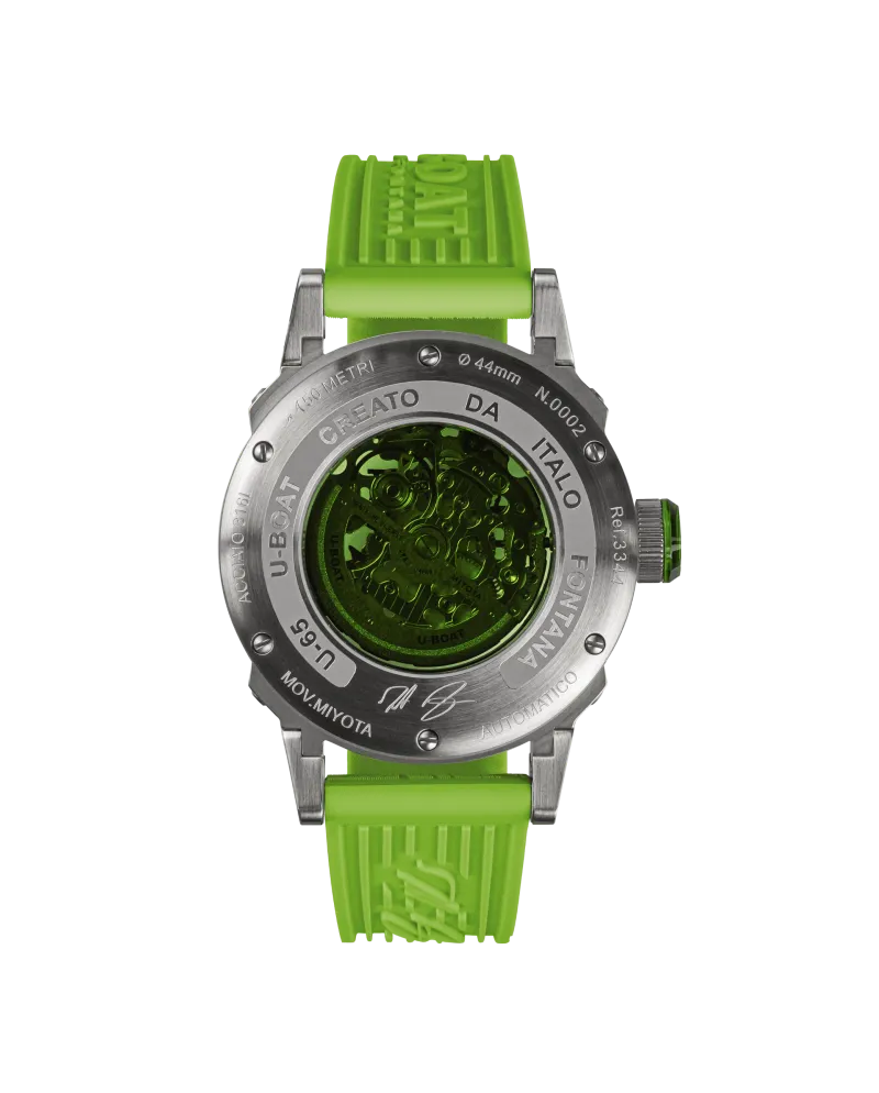 Calypso K5843/3 Orologio Uomo Street Style – Cassa In Gomma Multicolor E Cinturino Verde, 5 ATM