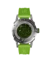 U-Boat U-65 Automatic 44mm Green Watch with Green Rubber Strap