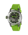 Orologio U-Boat U-65 Automatico 44 mm Green con Cinturino in Gomma Verde