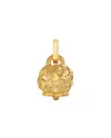 Pendentif cloche moyen Chantecler Et Voilà en argent plaqué or et diamants