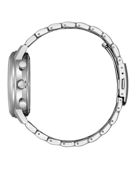 Cronografo Citizen Outdoor OF Eco Drive in Acciaio Quadrante Nero