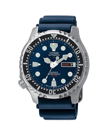 Orologio Citizen Promaster Diver's Automatic 200 mt Quadrante Blu Cinturino Caucciù