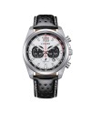 Cronografo Citizen Racing OF Eco Drive Quadrante Bianco Cinturino in Pelle