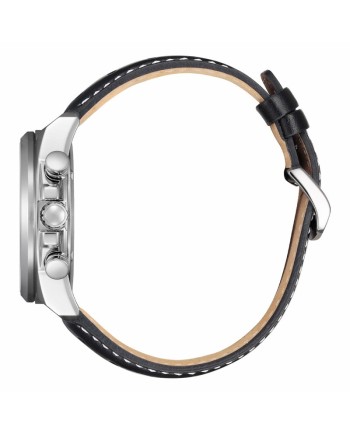 Cronografo Citizen Racing OF Eco Drive Quadrante Bianco Cinturino in Pelle