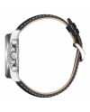 Cronografo Citizen Racing OF Eco Drive Quadrante Bianco Cinturino in Pelle