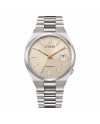 Citizen Tsuyosa Watch Beige Dial Steel Strap