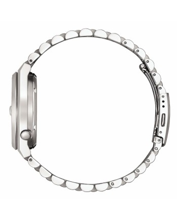 Montre Citizen Tsuyosa, cadran beige, bracelet en acier