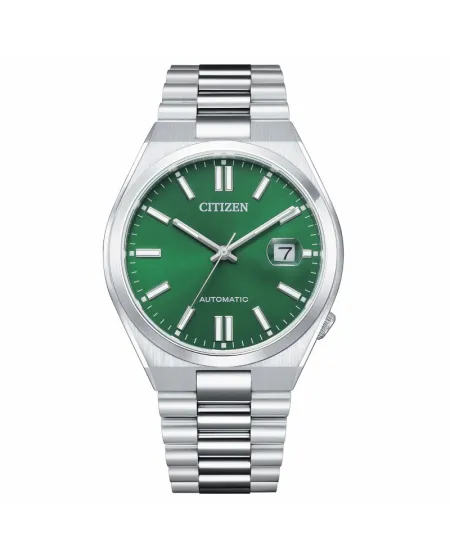 Citizen Tsuyosa 40mm Green Dial Steel Strap Watch