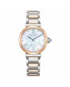 Citizen Maybell Lady Eco Drive Watch with Mother-of-Pearl Dial and Steel Strap