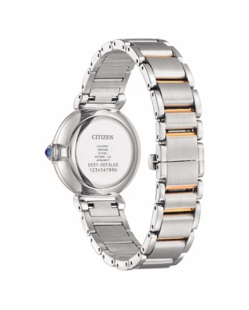 Montre Citizen Maybell Lady Eco-Drive avec cadran en nacre et bracelet en acier