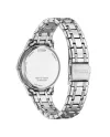 Montre Citizen Lady Eco-Drive avec cadran blanc et bracelet en acier