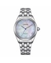 Montre Citizen L Lady Eco-Drive avec cadran en nacre et bracelet en acier