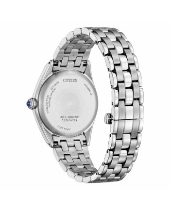Citizen L Lady Eco Drive Watch with Mother-of-Pearl Dial and Steel Strap