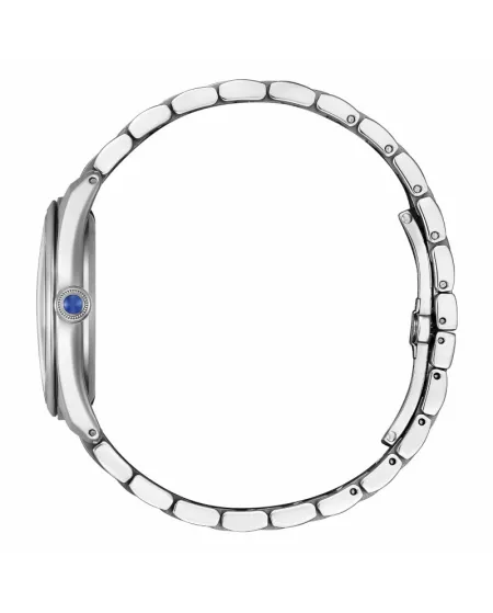 Citizen L Lady Eco Drive Watch with Mother-of-Pearl Dial and Steel Strap