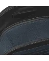 Montblanc Sartorial Blue Tweed Leather Shoulder Bag
