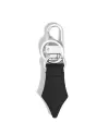 Montblanc Sartorial Nib-Shaped Keychain in Black Leather