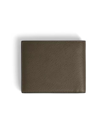 Portafoglio Montblanc Sartorial a 6 Scomparti in Pelle Kaki