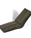 Montblanc Sartorial 6-Cell Wallet in Khaki Leather