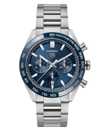 Cronografo Automatico Tag Heuer Carrera Calibro 02 Quadrante Blu