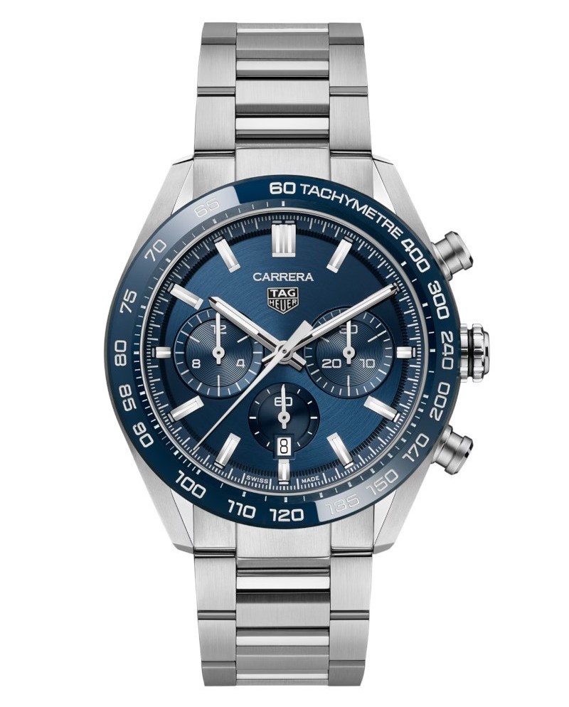 Cronografo Automatico Tag Heuer Carrera Calibro 02 Quadrante Blu