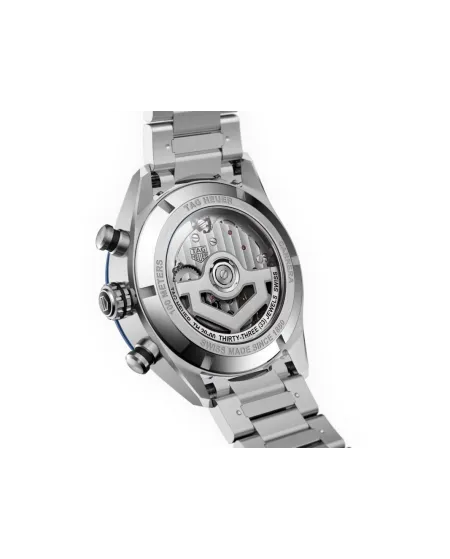 Cronografo Automatico Tag Heuer Carrera Calibro 02 Quadrante Blu