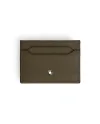 Porte-cartes Montblanc Sartorial 5 tasses en cuir kaki