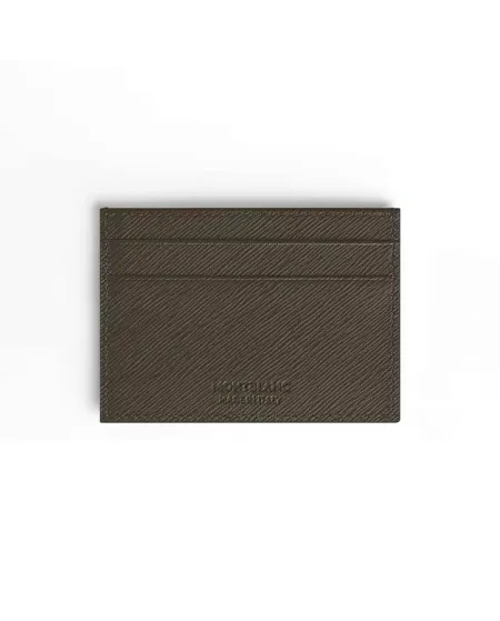 Montblanc Sartorial 5-Cup Khaki Leather Card Holder
