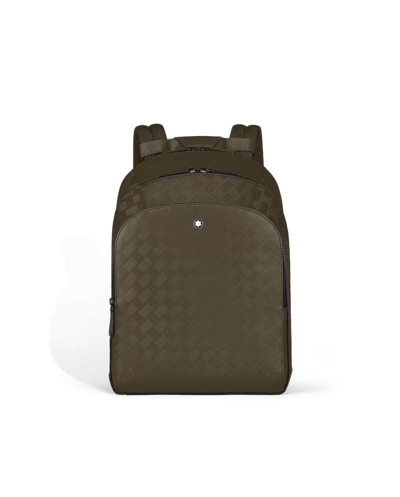 Zaino Medio Montblanc Extreme 3.0 in Pelle Kaki