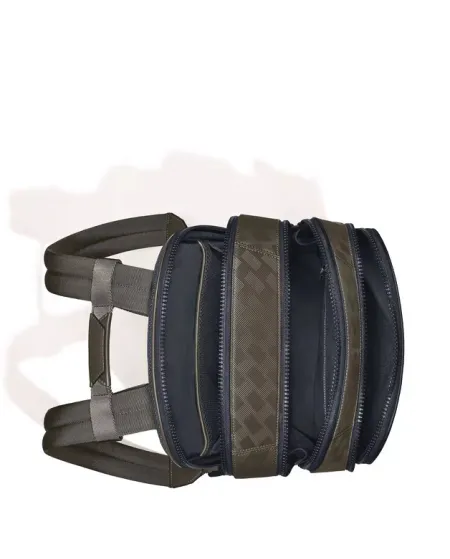 Zaino Medio Montblanc Extreme 3.0 in Pelle Kaki
