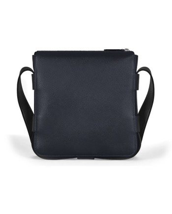 Borsa Messenger Montblanc Sartorial in Pelle Nera