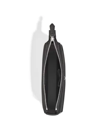Sac messager Montblanc Sartorial en cuir noir