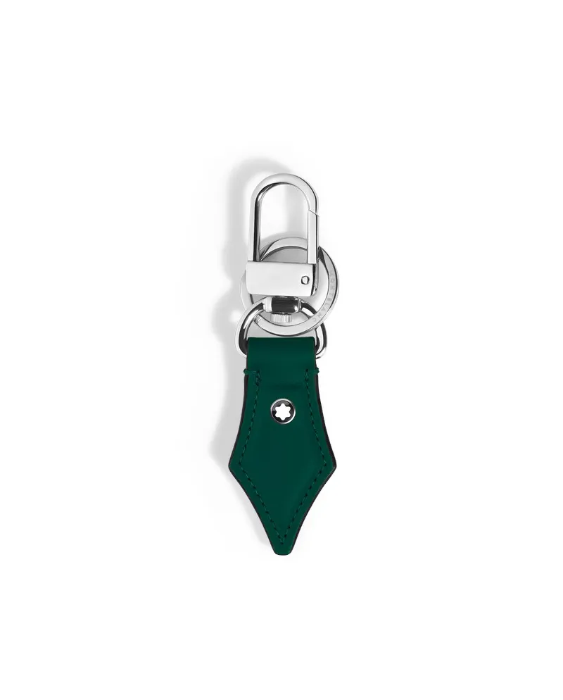 Montblanc Pen-Shaped Keychain in Green Leather