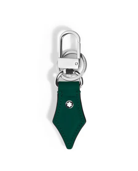 Montblanc Pen-Shaped Keychain in Green Leather