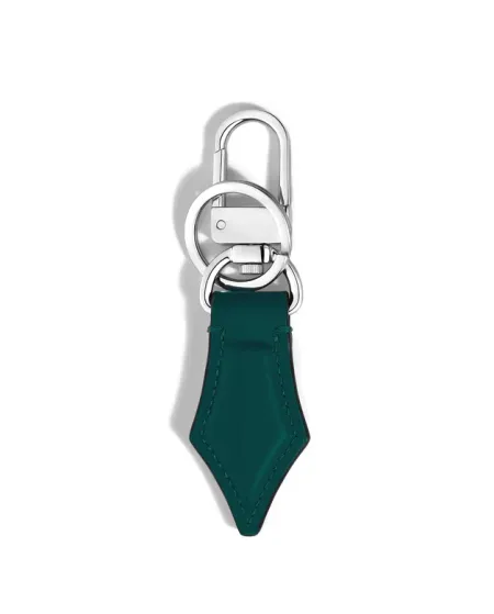 Montblanc Pen-Shaped Keychain in Green Leather