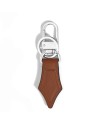 Montblanc Sartorial Keyring in the Shape of a Pen Nib in Fawn Leather