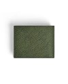 Portefeuille Montblanc Sartorial 6cc en cuir tweed vert